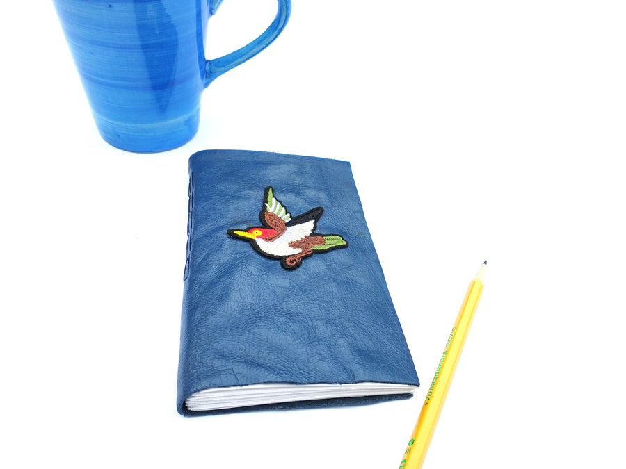 Bird Leather Notebook