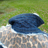 Animal Print Denim Jacket